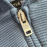 Earthling VIP Waffle Zip Hoodie - Navy