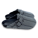 The Surgeon Woven Mule - White/Black