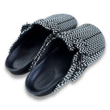 The Surgeon Woven Mule - White/Black