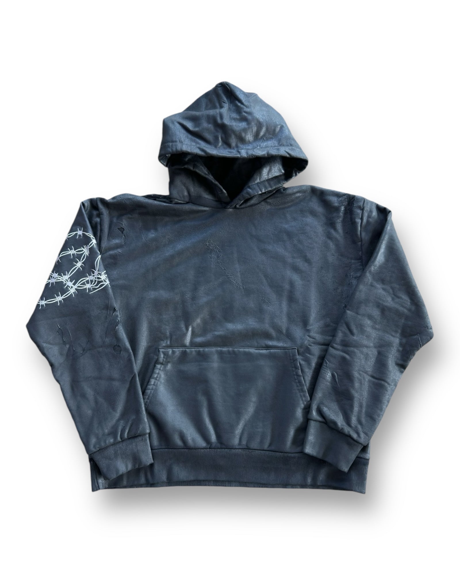 Warren Lotas Soldier Barbed Wire Plastisol Hoodie