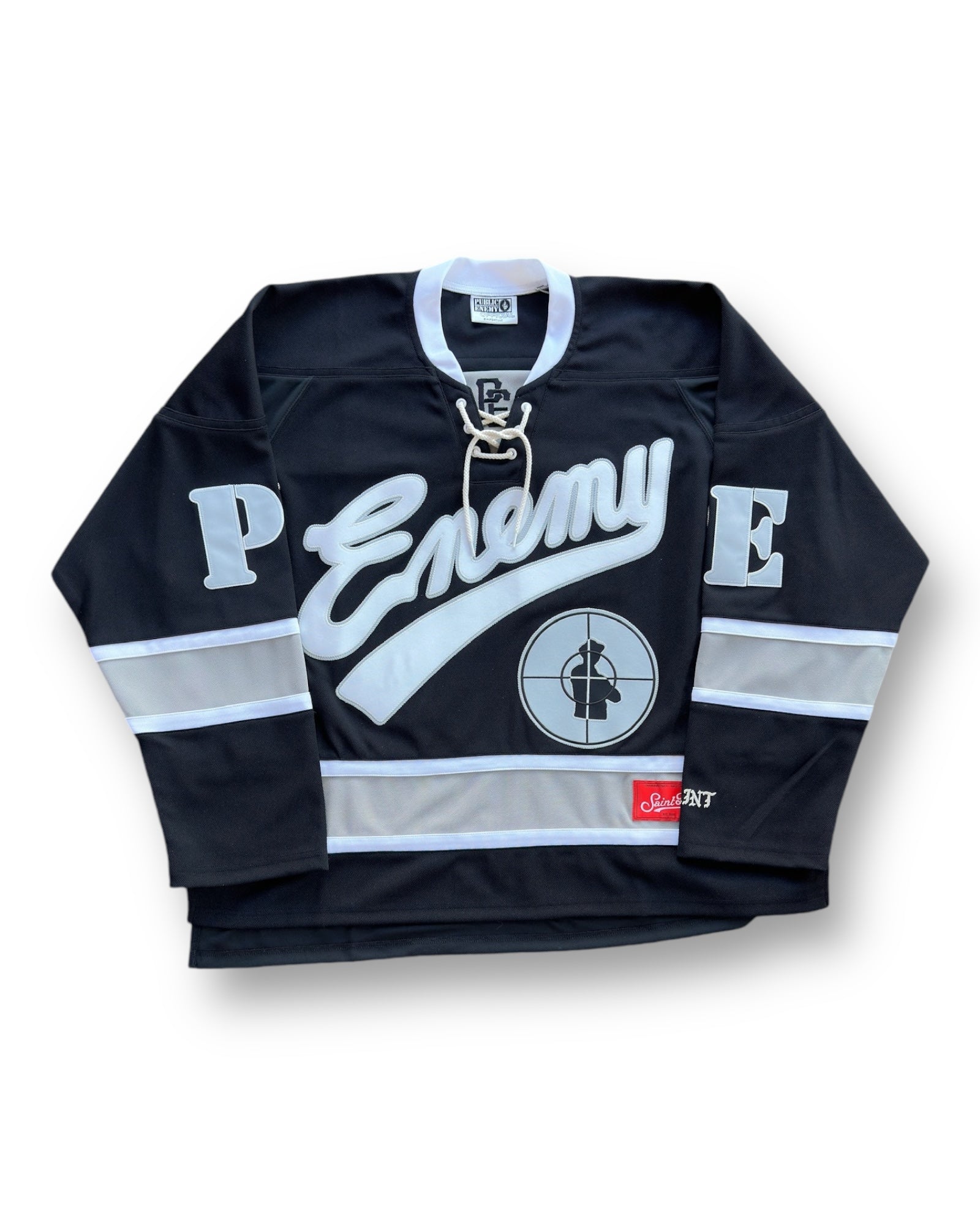 Saint Mxxxxxx x Public Enemy Jersey - Black