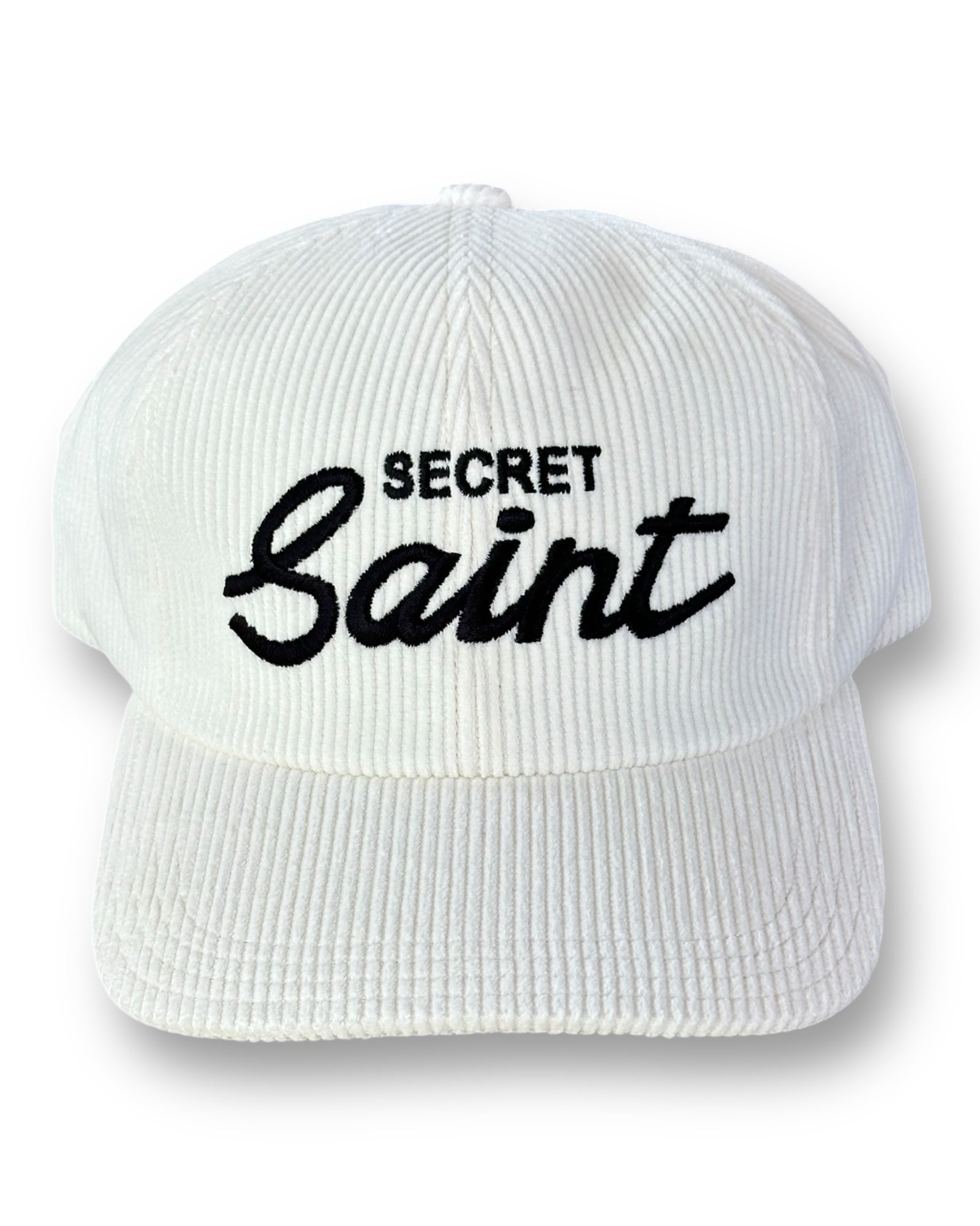 Saint Mxxxxxx Corduroy Hat - White