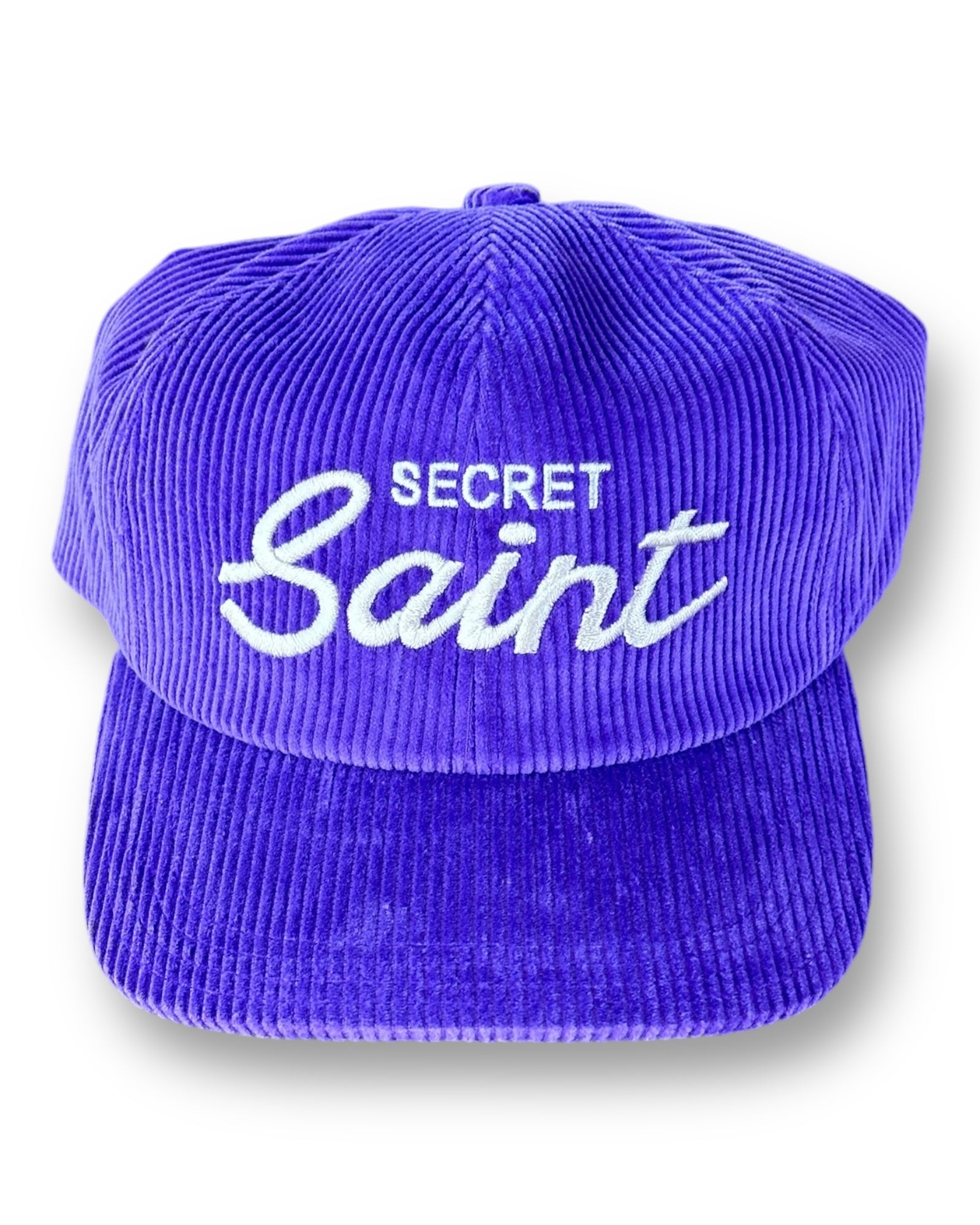 Saint Mxxxxxx Corduroy Hat - Purple