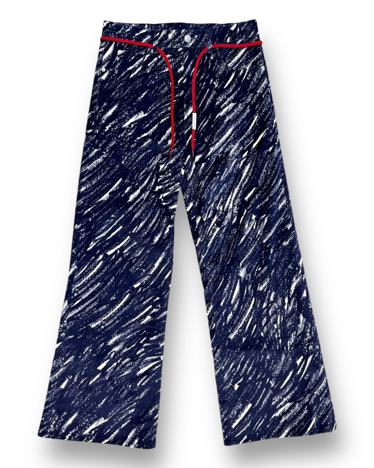 Marni Crayon Flock Stretch Denim - Midnight – As You Are ATX