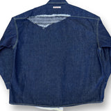 Marni Wool Patched Denim Shirt - Blublack