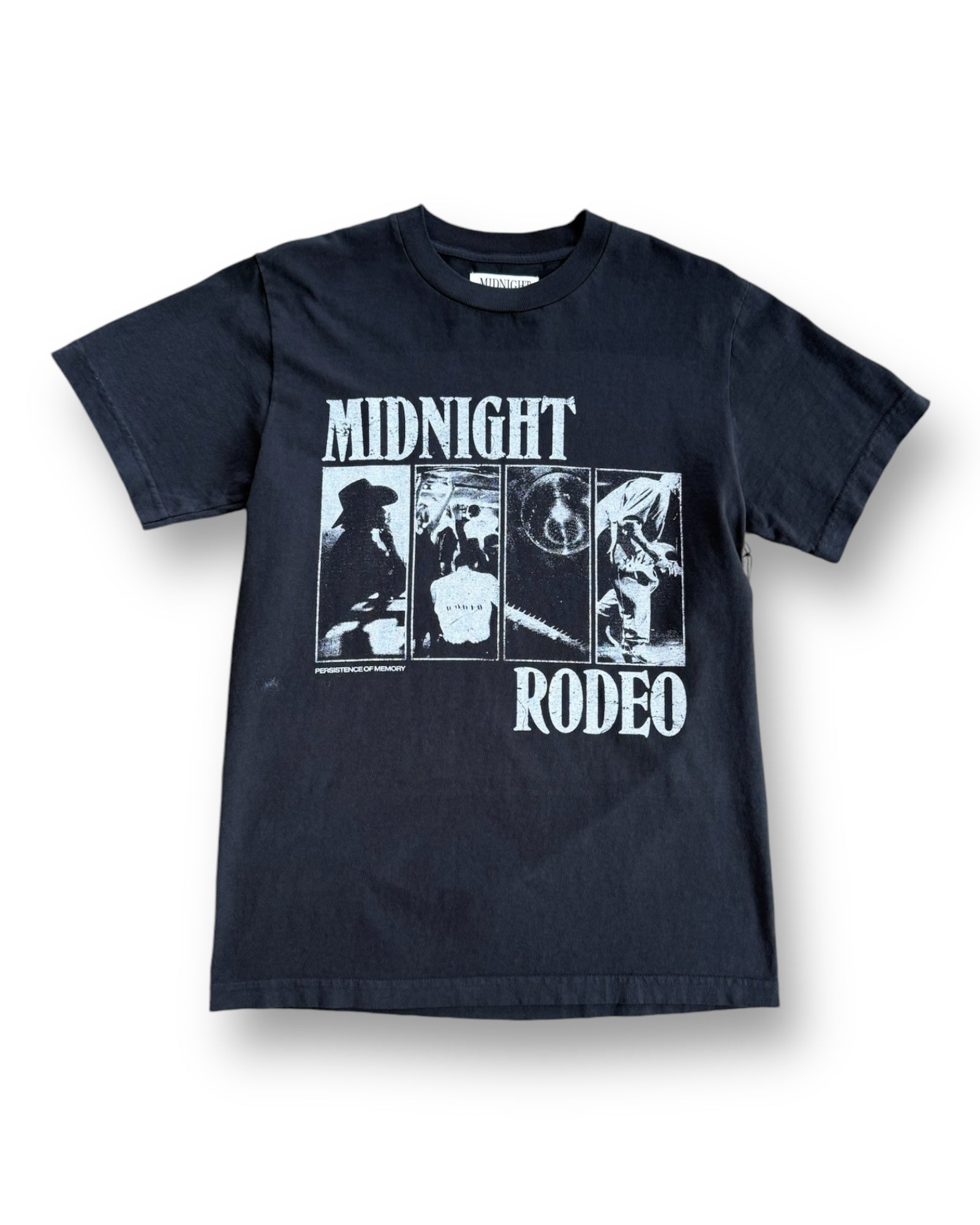 Midnight Rodeo MR Live Tee - Vintage Black