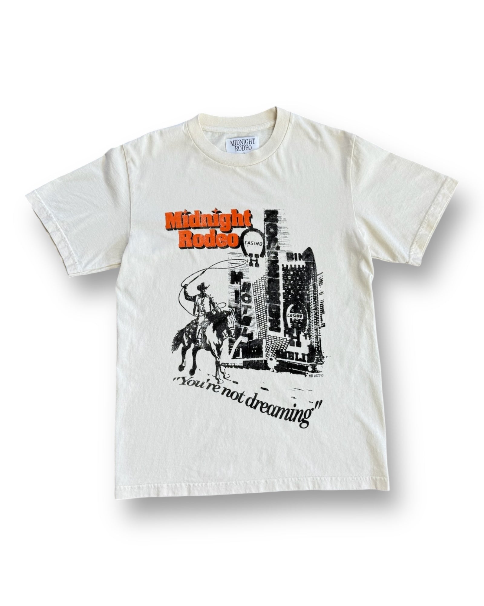 Midnight Rodeo Casino Tee - Antique White