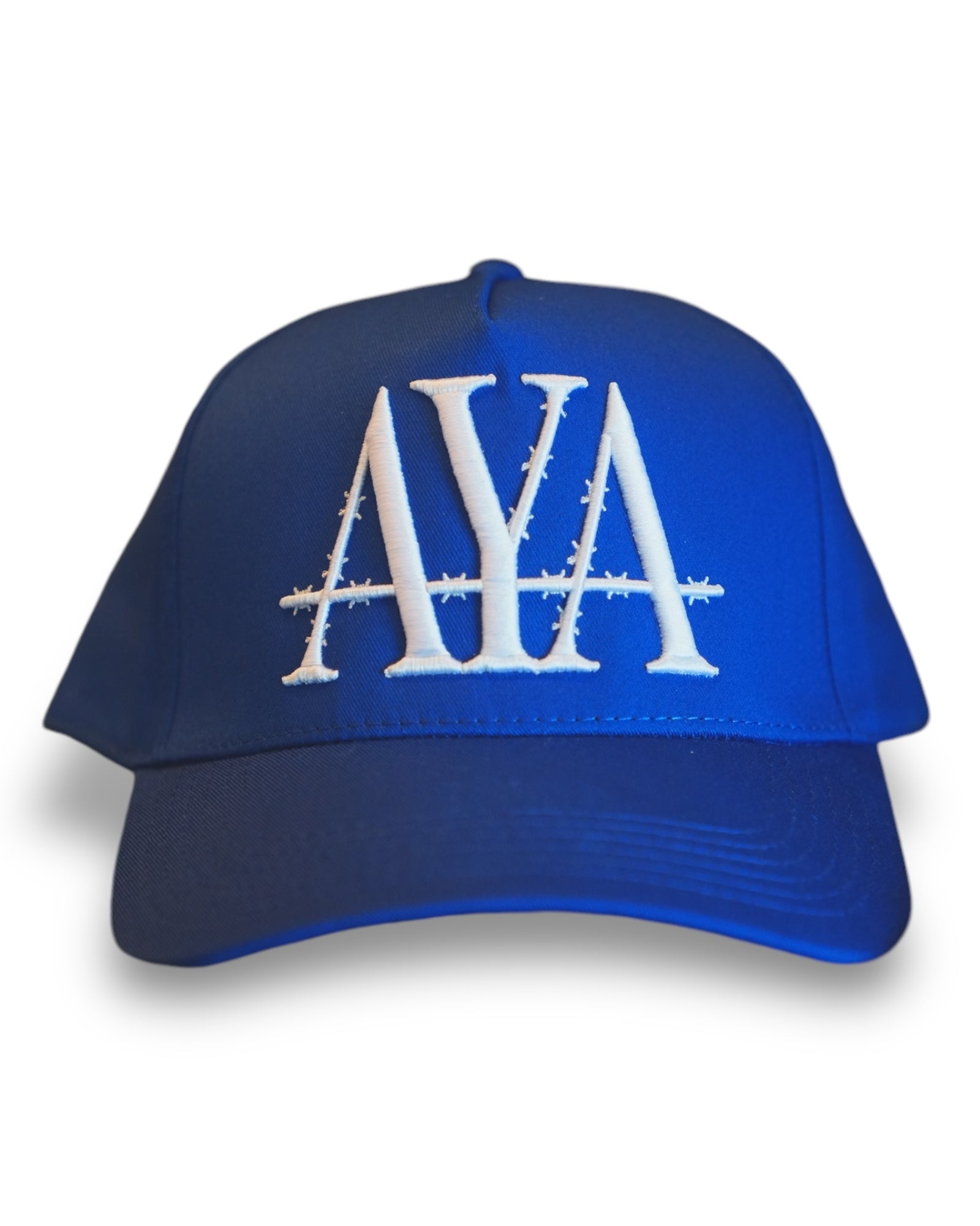 As You Are Trucker Barbed Wire Hat - Blue