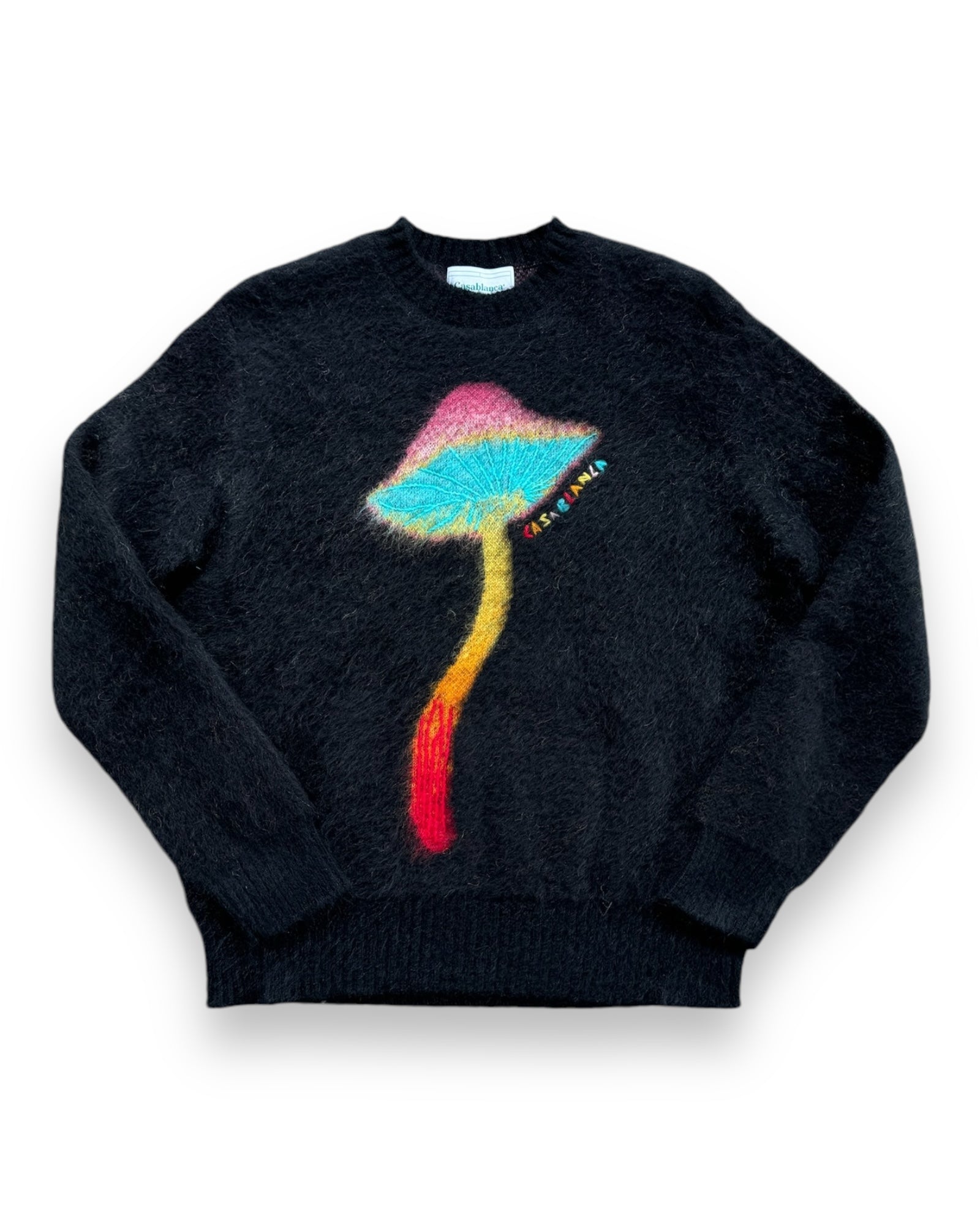 Casablanca Rainbow Mushroom Mohair Jumper