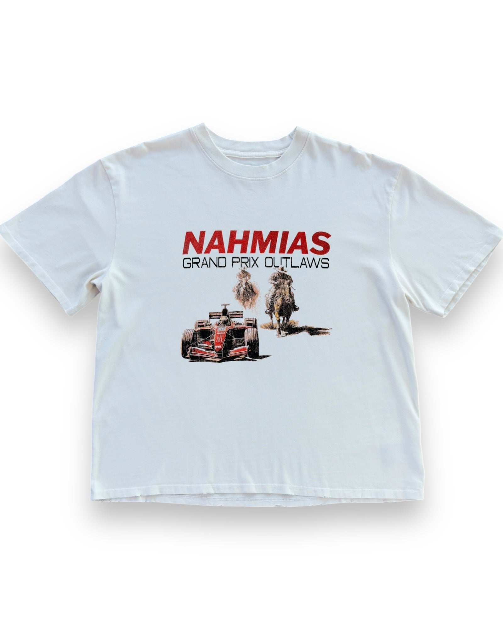 Nahmias Miracle of Racing Texas F1 T-Shirt - White