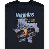 Nahmias Fastest in the West Texas F1 T-Shirt - Black