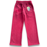 Kidsuper Sun Faded Sweatpants - Red