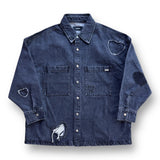 Nahmias Heart Patchwork L/S Shirt