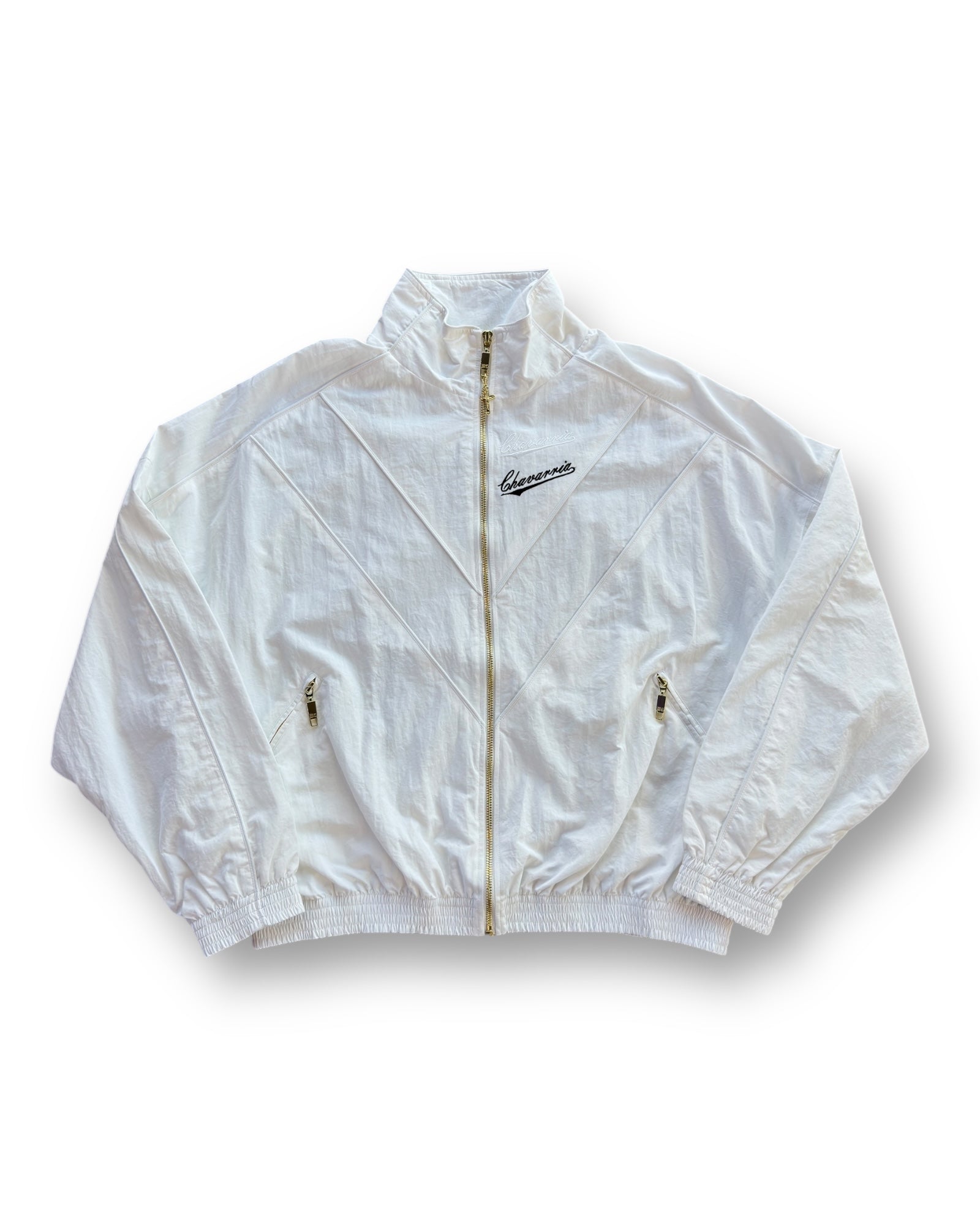 Willy Chavarria Bad Boy Track Jacket - White