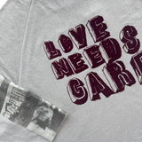 Paly Love Needs Care Crewneck - Light Blue