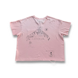 Paly Rehab Romance Pocket Tee - Pink
