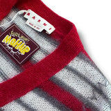 Marni Lightweight Fuzzy Wuzzy - Red/White
