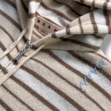 Marni Iconic Cashmere Blend Zip Hoodie - Ivory