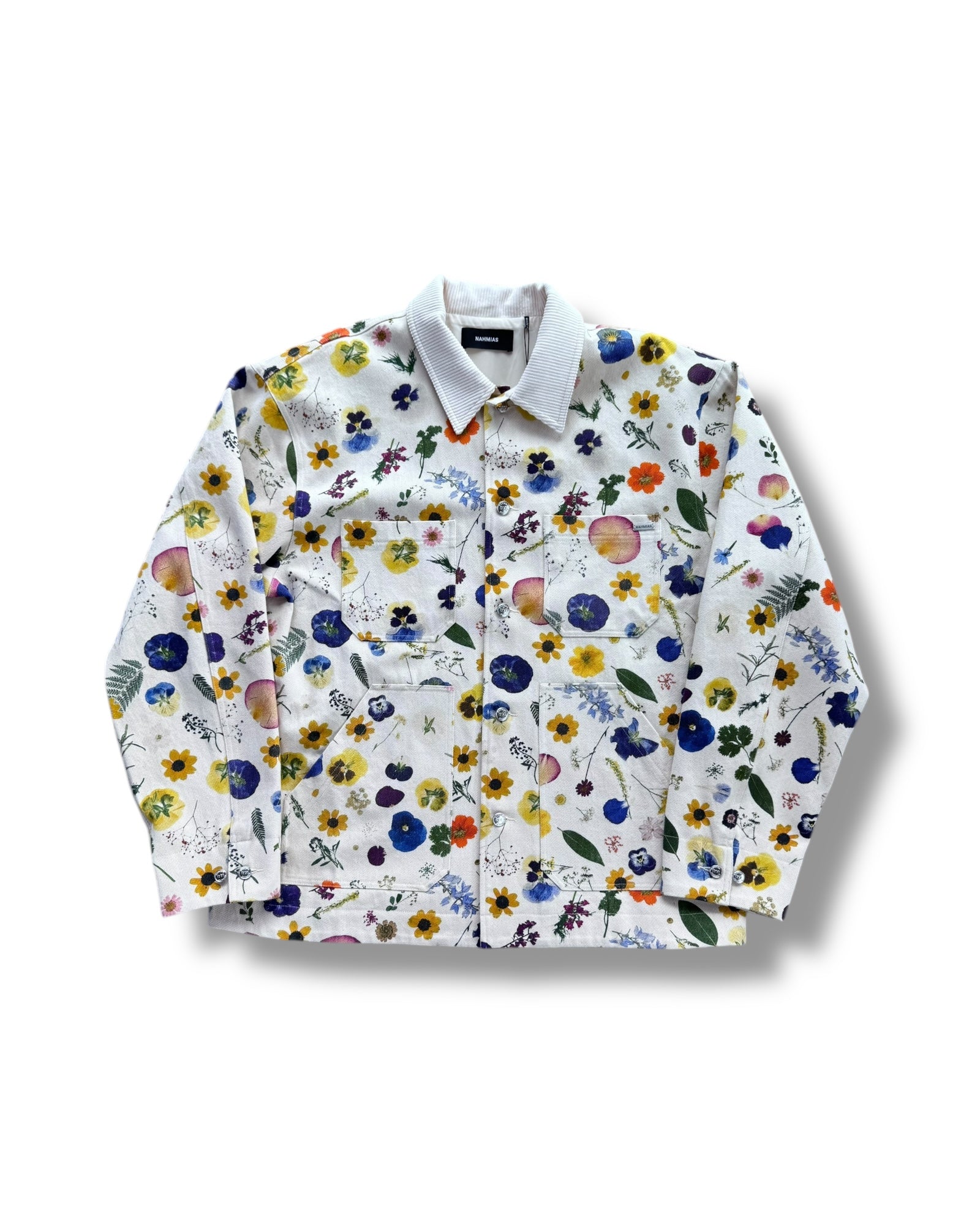 Nahmias Floral Workman Jacket - Flower Print