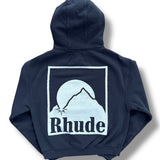 Rhude Moonlight Badge Hoodie - Black
