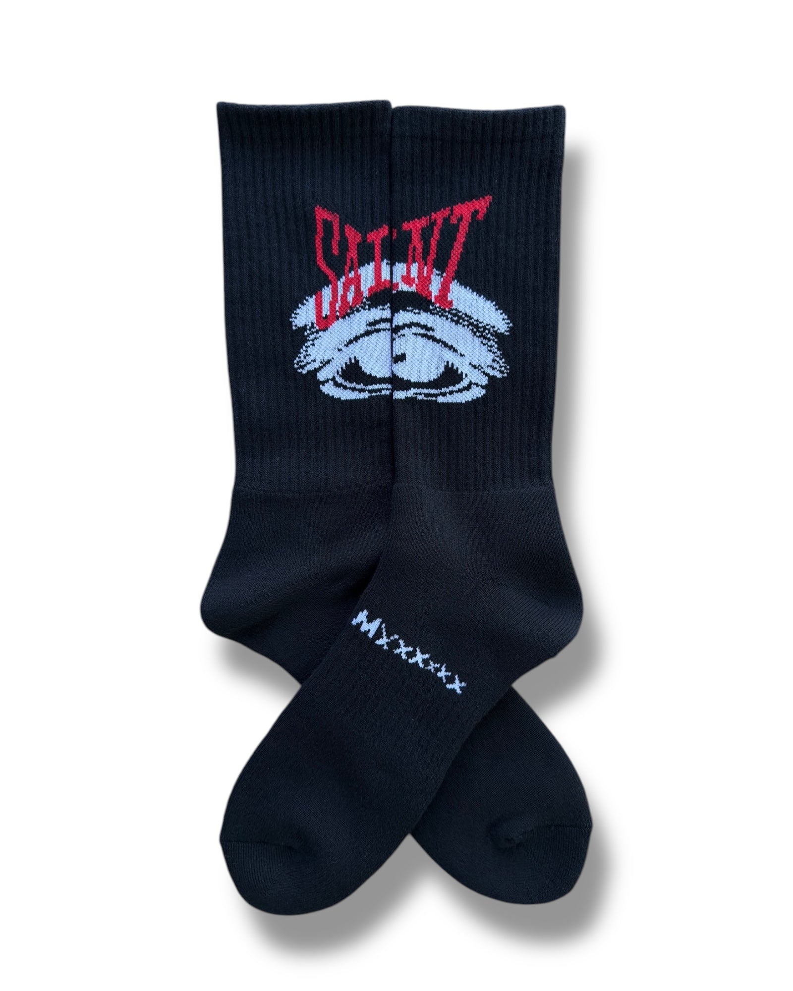 Saint Mxxxxxx Socks - Black