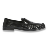 Marni Lamb Leather Moccasin Loafer - Black