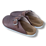 The Surgeon Woven Mule- Brown