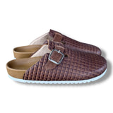 The Surgeon Woven Mule- Brown