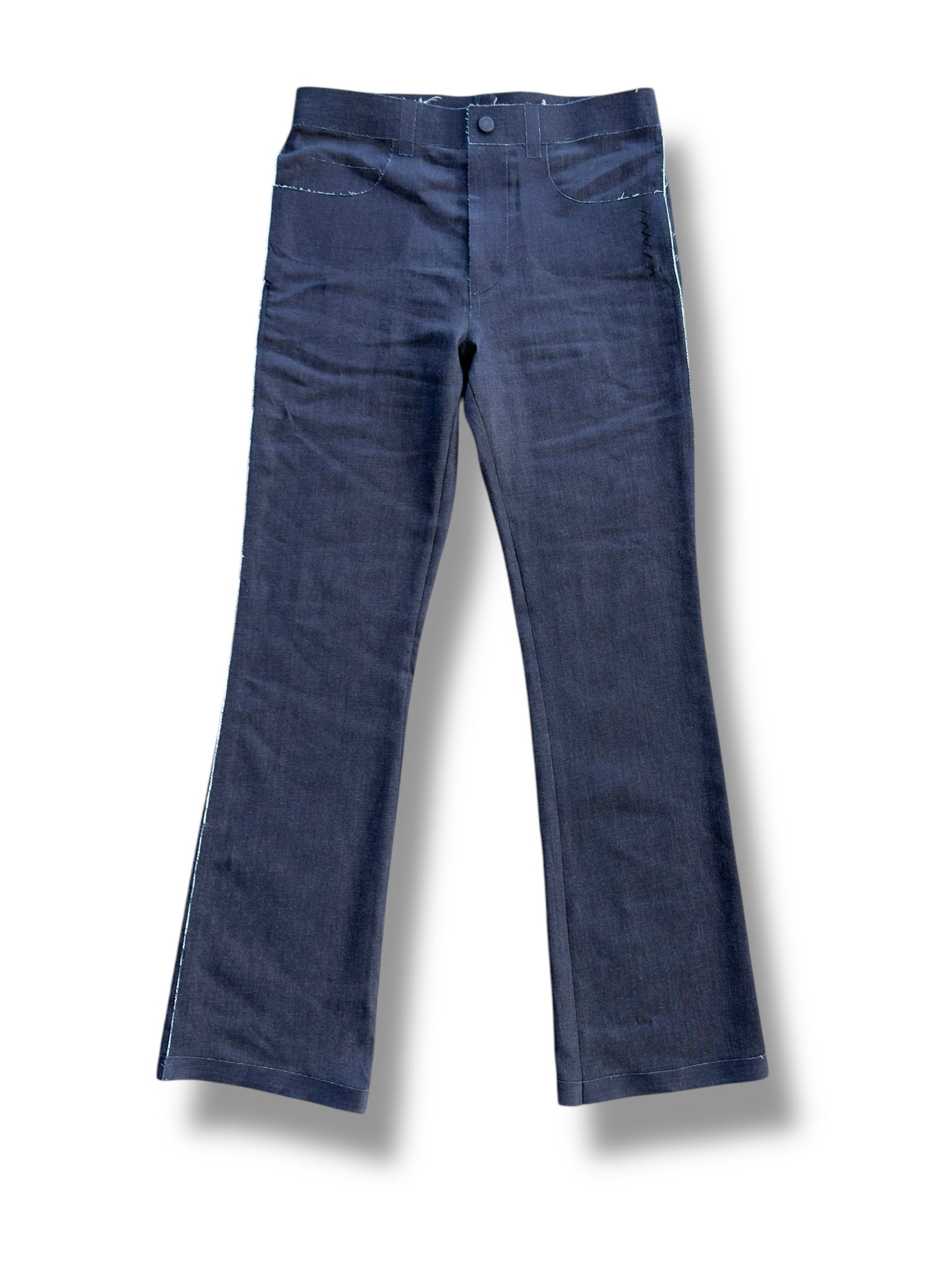 【EZKATON】22FW★ Smoke Wide Denim Pants Men Motorcycle Riding Jeans with CE Certified Armor Heavy