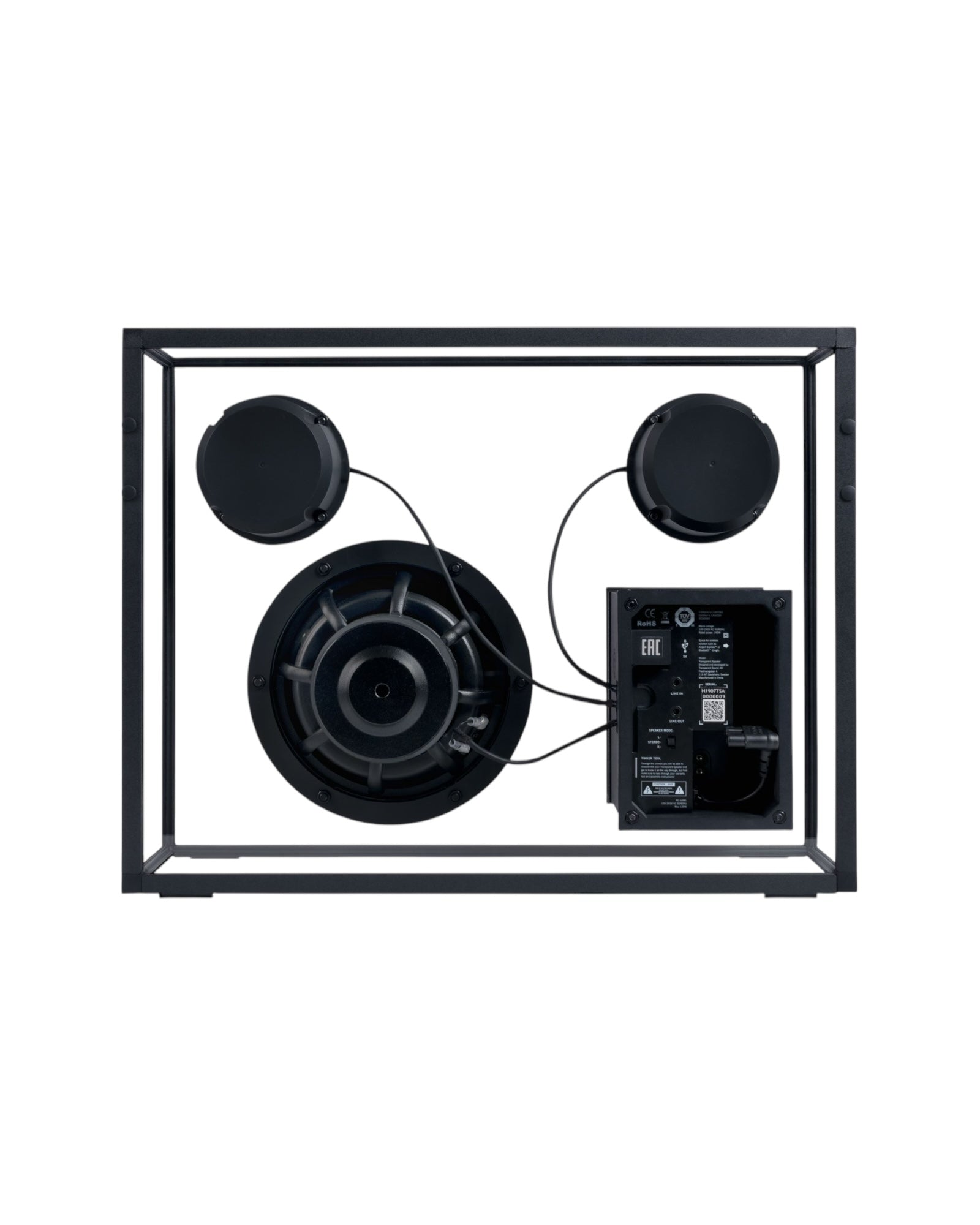 Sound Trasparent Transparent Sound - Transparent Speaker - Black – As You Are ATX