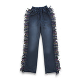 Alchemist Know U Rider Fringe Joggers - Black