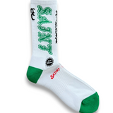 Saint Mxxxxxx White / Green Saint Sinner Socks