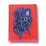 Warren Lotas Serenity Reaper Bifold Wallet - Red