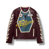 Kidsuper X Mercedes Benz Racer Jacket-Burgundy