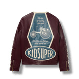 Kidsuper X Mercedes Benz Racer Jacket-Burgundy