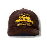Kidsuper X Mercedes Benz chainstitch hat-brown