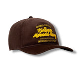Kidsuper X Mercedes Benz chainstitch hat-brown