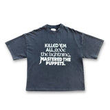 Master Craft Union Killed 'Em All Tee - Black