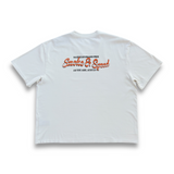 Nahmias x As You Are Smoke and Speed Boxy T-Shirt - Egg White