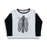 Second Layer Shrine Ball Tee - White/Black