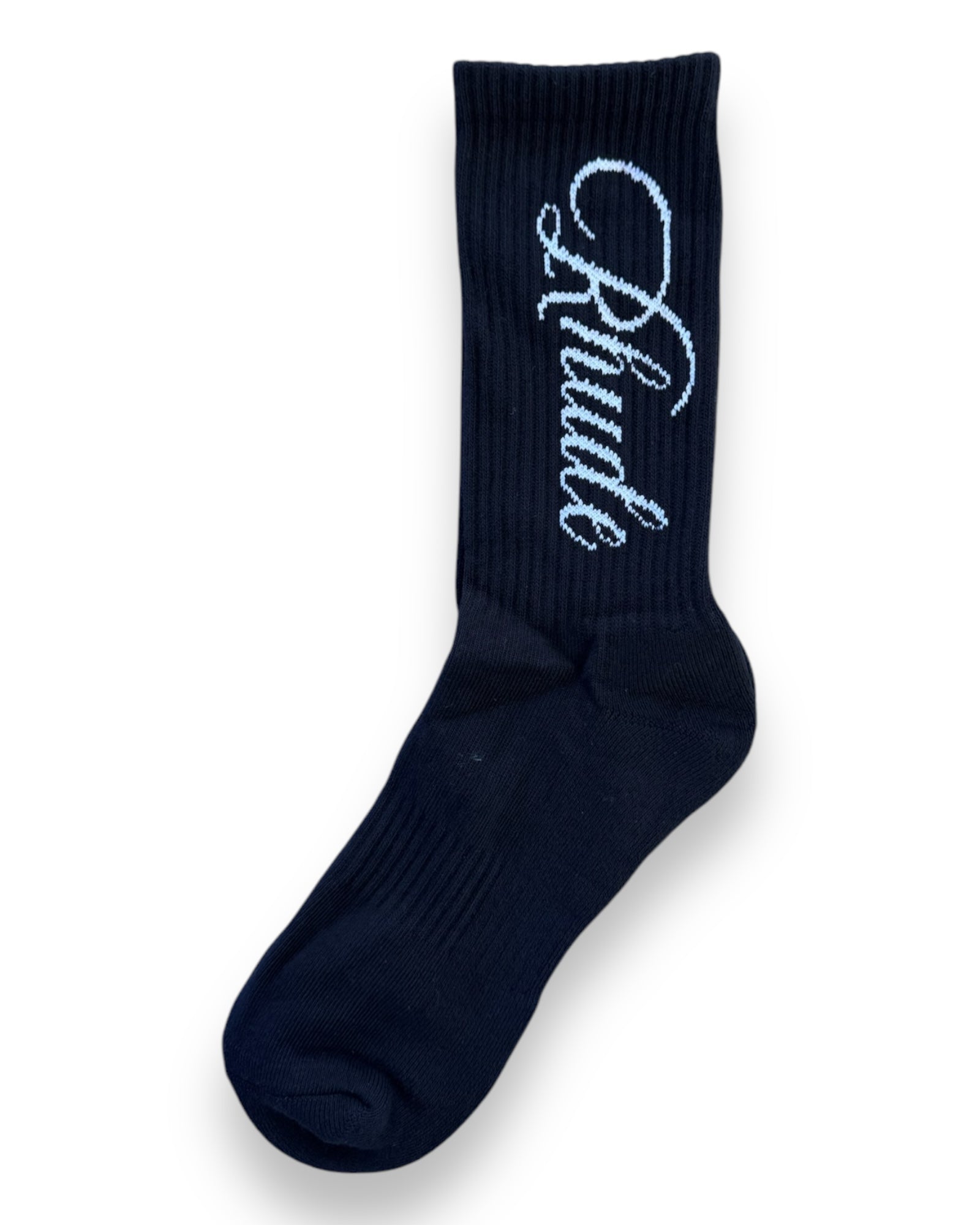 Rhude Script Sock - Black