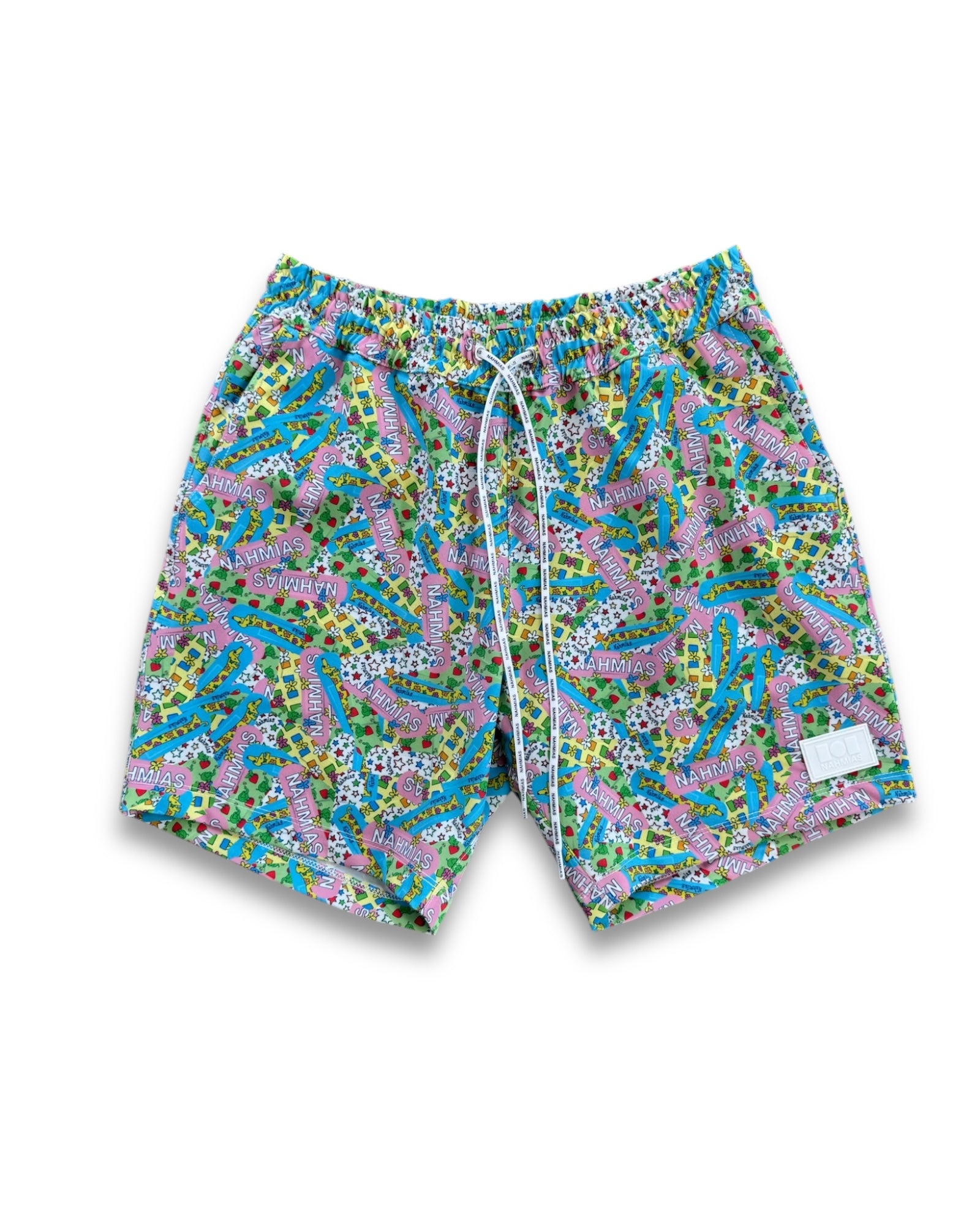 Nahmias Bandaid Swim Trunks - Multicolor