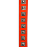 Second Layer Red Studded Belt
