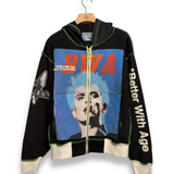 *BWA Halifax Reconstructed Full-Zip Hoodie - Black