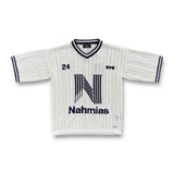 Nahmias Knit Tech N Football Jersey - Ivory