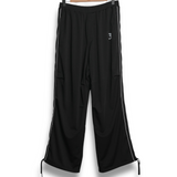 Rhude Mesh Piping Parachute Track Pant - Black/White