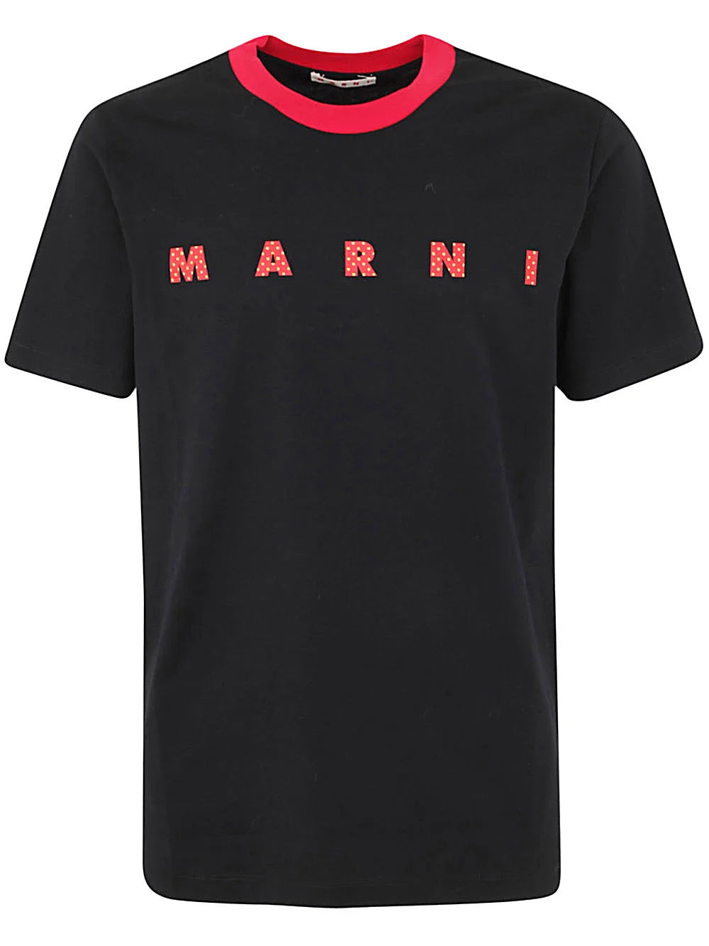 Marni Black / Red Logo T-Shirt