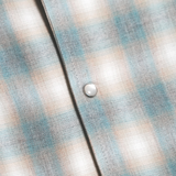 Second Layer Relaxed LS Shirt - Green Check