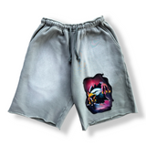 Alchemist Ripped Eagle Shorts - Smoky Quartz