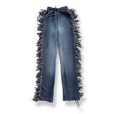 Alchemist Atelier Fringe Joggers - Jet Black